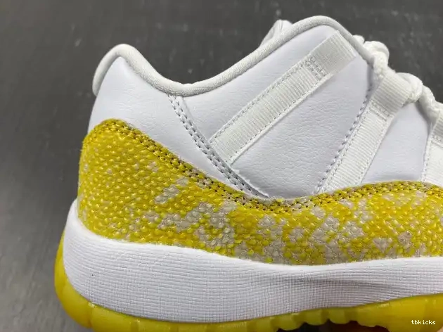 Cheap TB AH7860-107 Low WMNS Jordan Snakeskin Air 11 Yellow 0408